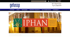 Desktop Screenshot of getusp.com.br